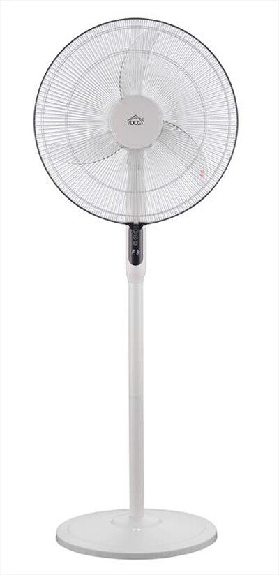 DCG ELTRONIC - Ventilatore a piantana VE1915TT-BIANCO