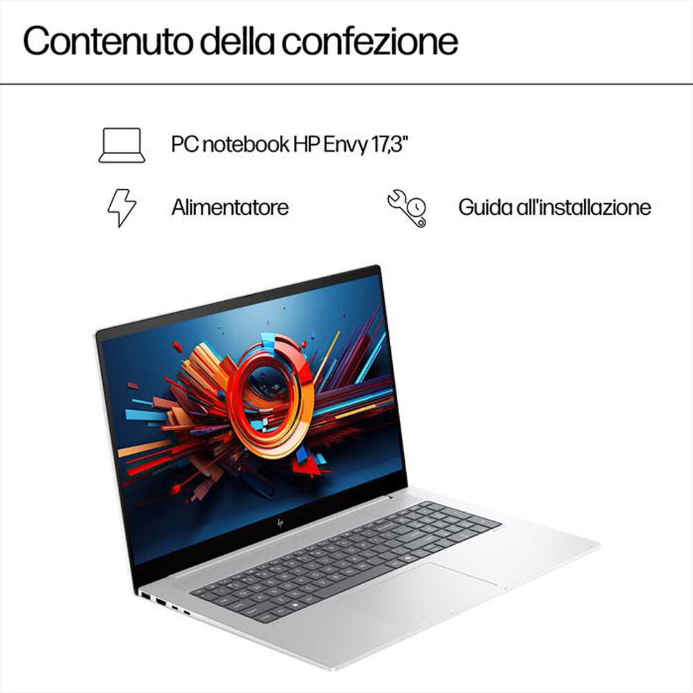 Immagine del prodotto HP - Laptop ENVY 17-DA0003NL-Glacier Silver