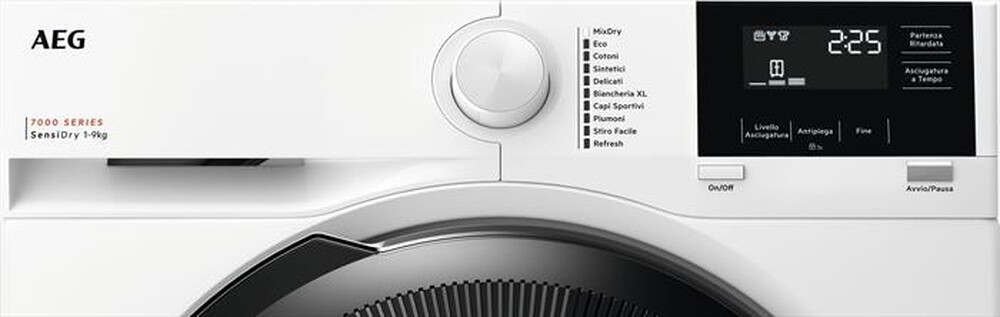 Immagine del prodotto AEG - Asciugatrice TR7HG9C 9Kg Classe C-Bianco