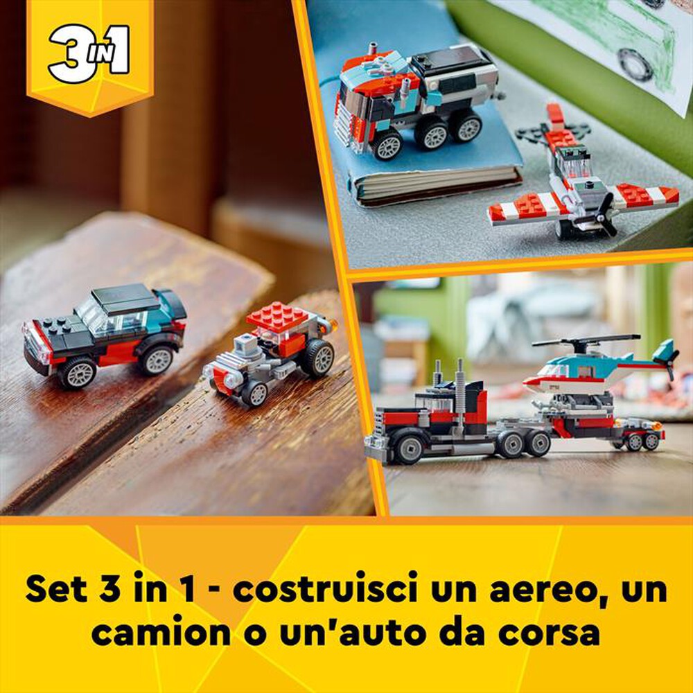 Immagine del prodotto LEGO - CREATOR Autocarro con elicottero 31146