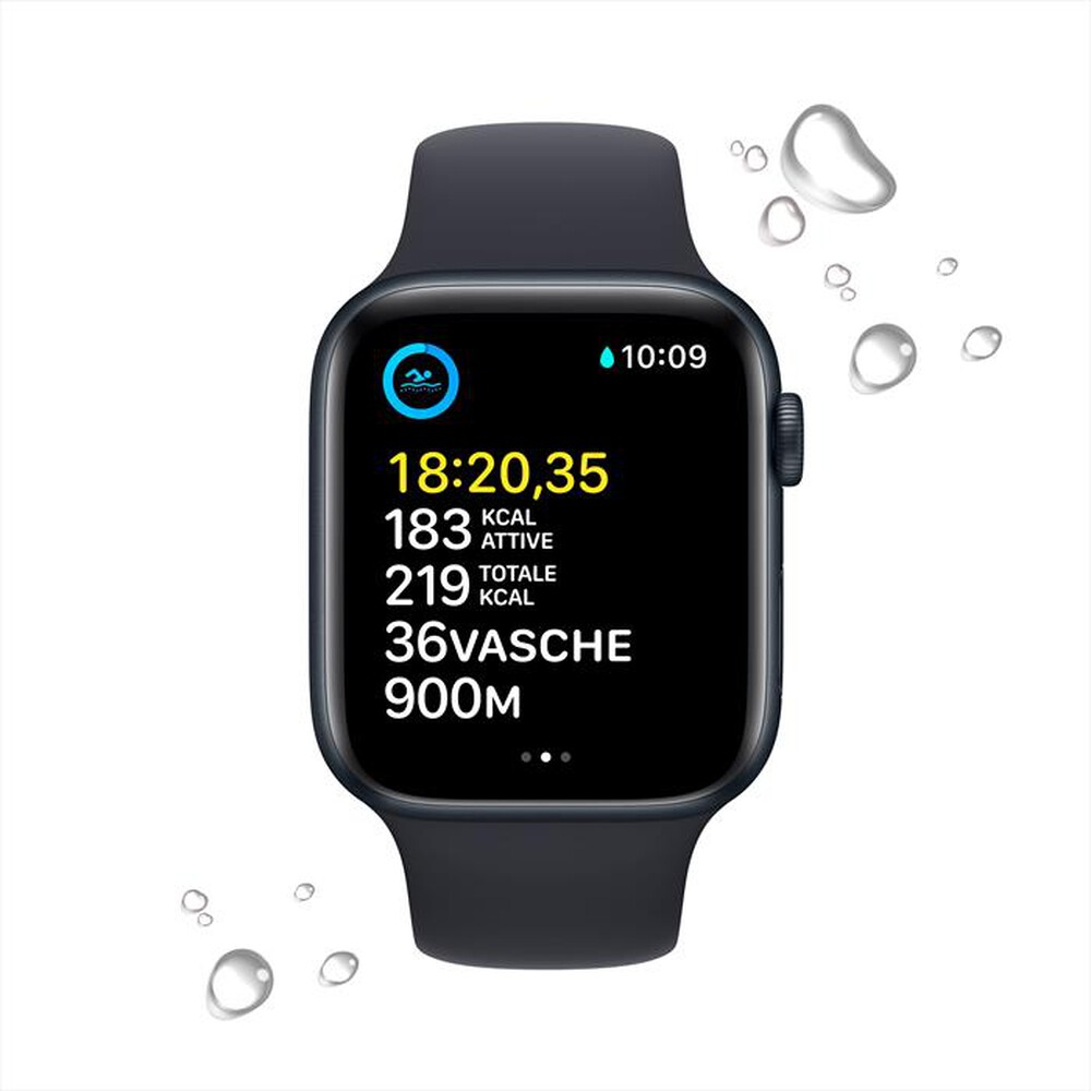 "APPLE - Watch SE GPS 44mm Regular-Mezzanotte"
