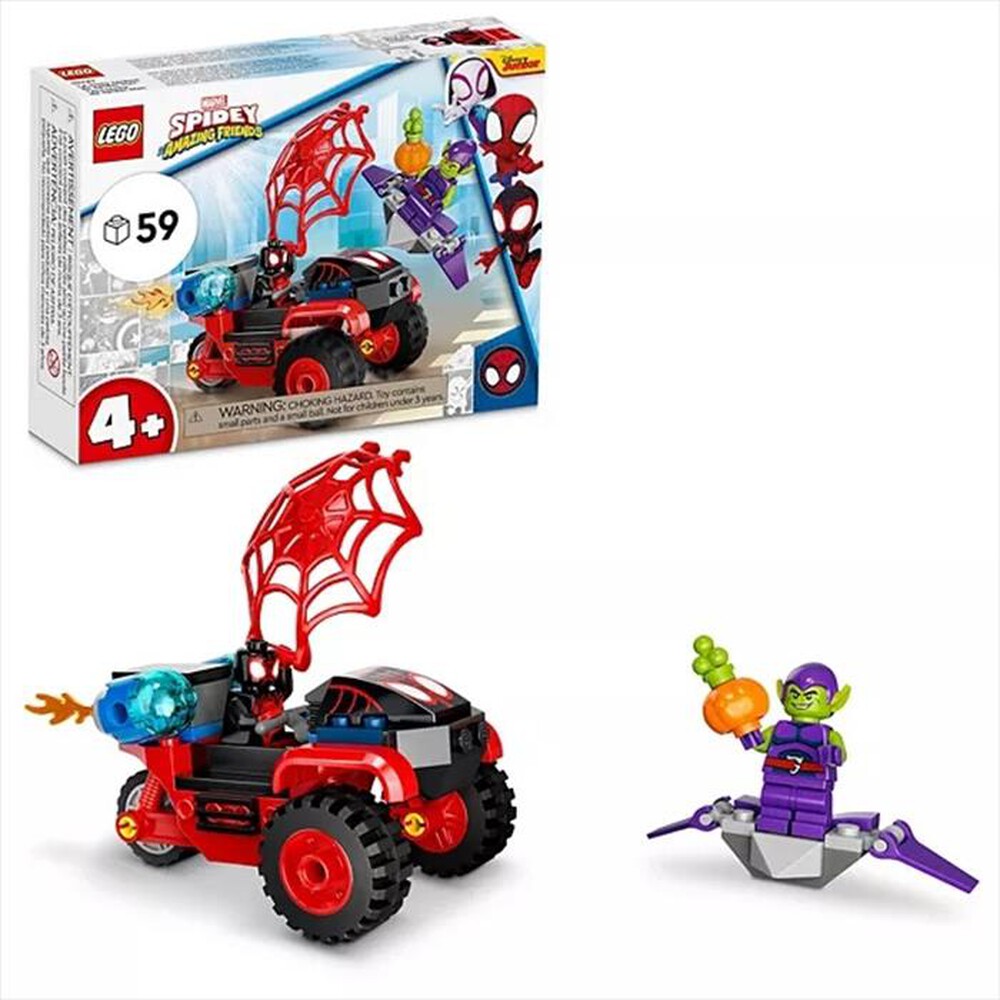 "LEGO - SPIDERMAN MILES MORALES: LA TECHNO TRIKE - 10781"