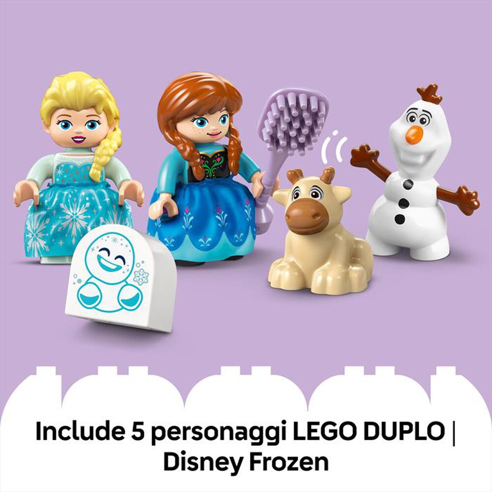 "LEGO - LA FESTA AL CASTELLO DI ANNA ED ELSA FROZEN-,"