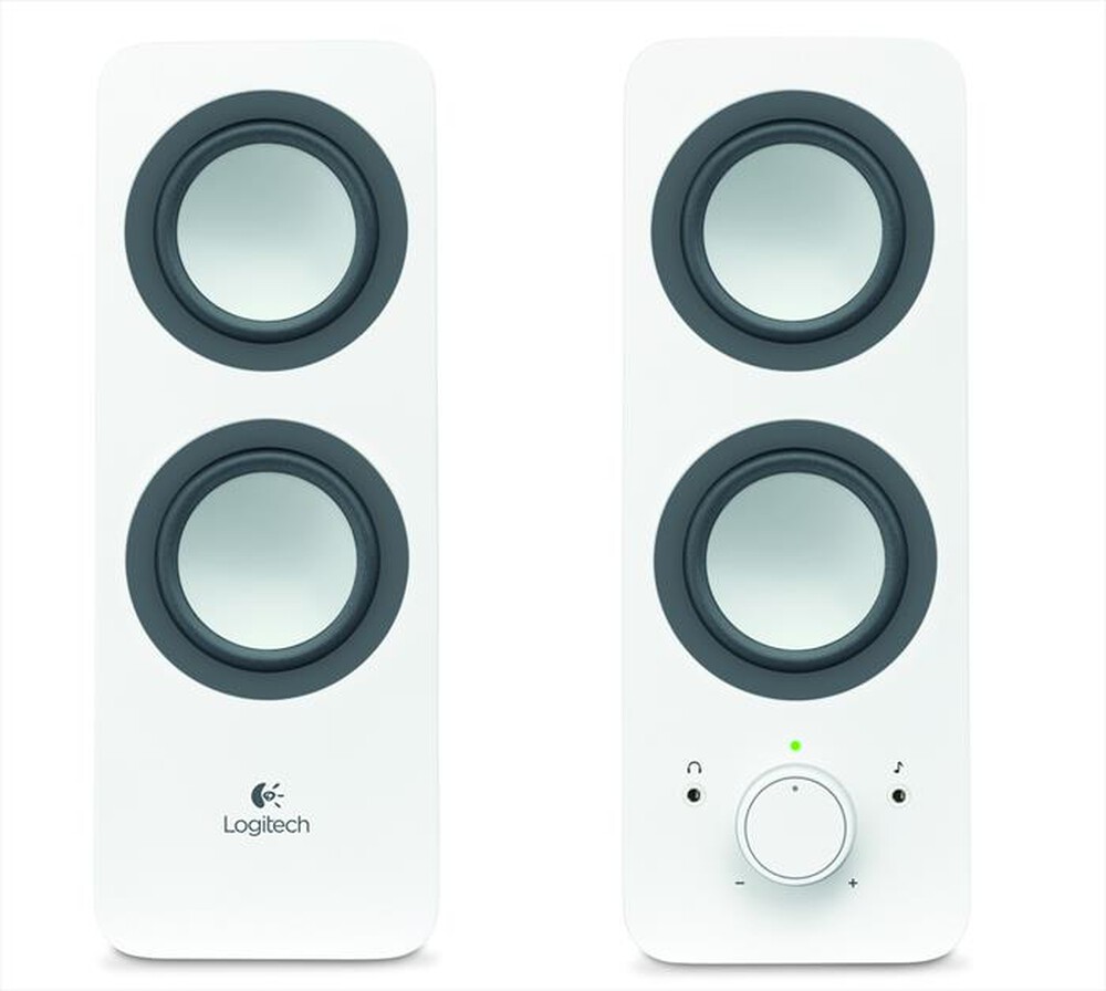 "LOGITECH - Z200 Multimedia Speakers-Snow White"