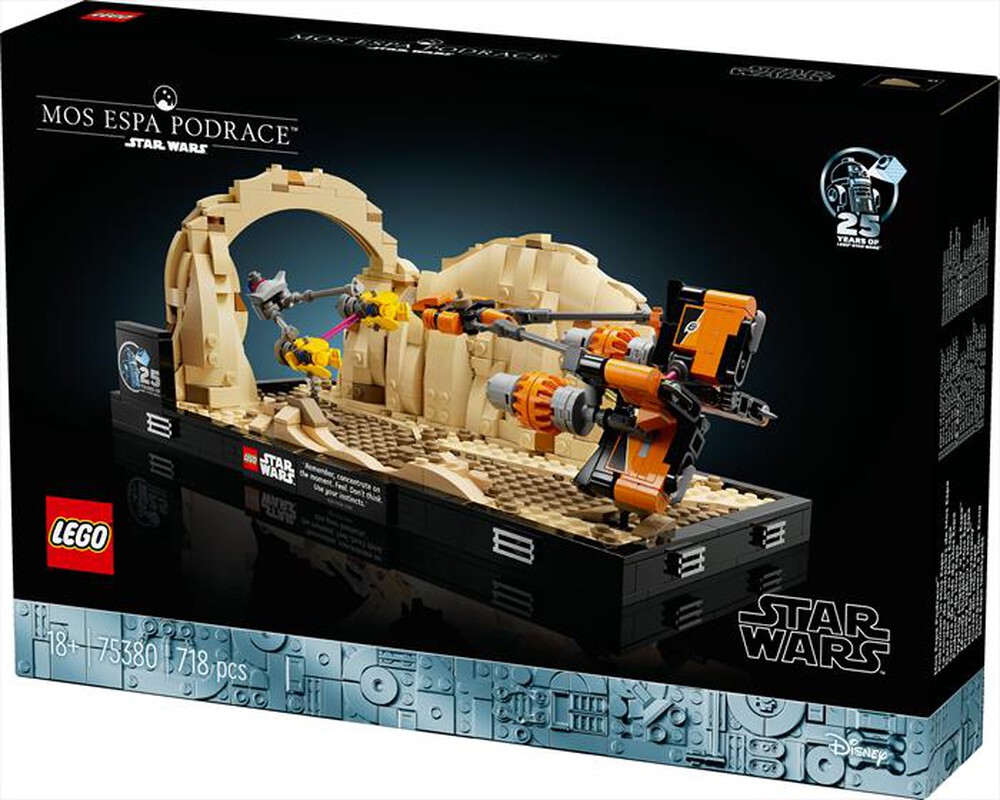 Immagine del prodotto LEGO - STAR WARS Diorama Gara sgusci su Mos Espa 75380