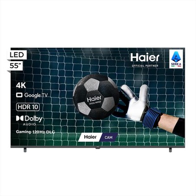HAIER - Smart TV LED UHD 4K 55" H55K85GUX-Nero