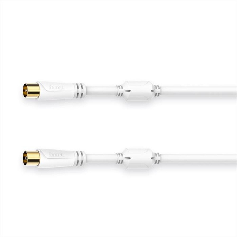 "HAMA - CAVO ANTENNA M/F-BIANCO"