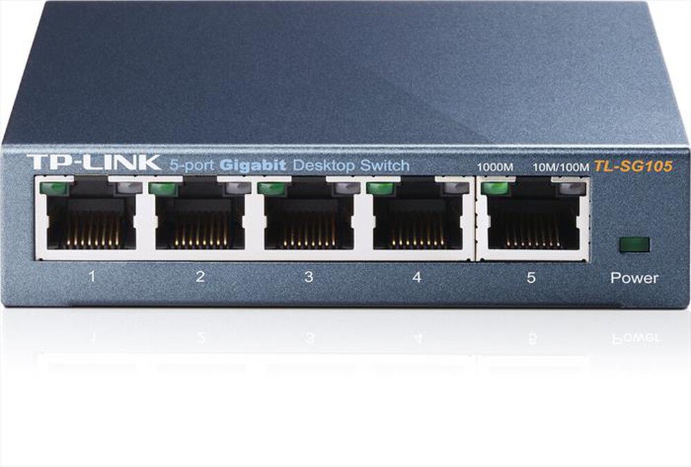 "TP-LINK - Switch 5 porte 10/100/1000Mbps Desktop TL-SG105"