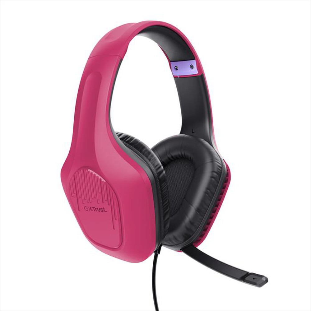 "TRUST - Cuffia gamer GXT415P ZIROX-Pink"