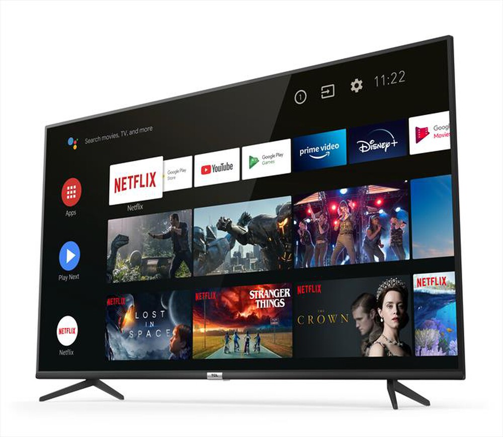 "TCL - Smart TV LED UHD 4K 43\" 43P615-Nero"