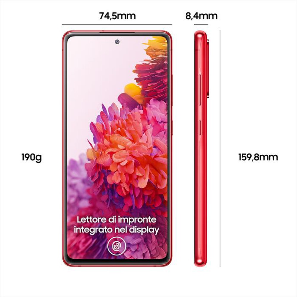 "SAMSUNG - GALAXY S20 FE-Cloud Red"
