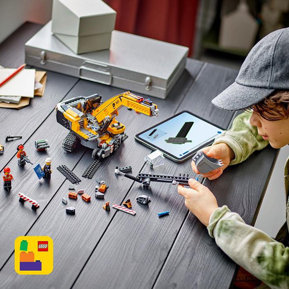 Immagine del prodotto LEGO - CITY BIG VEHICLES Escavatore cantiere giallo 60420