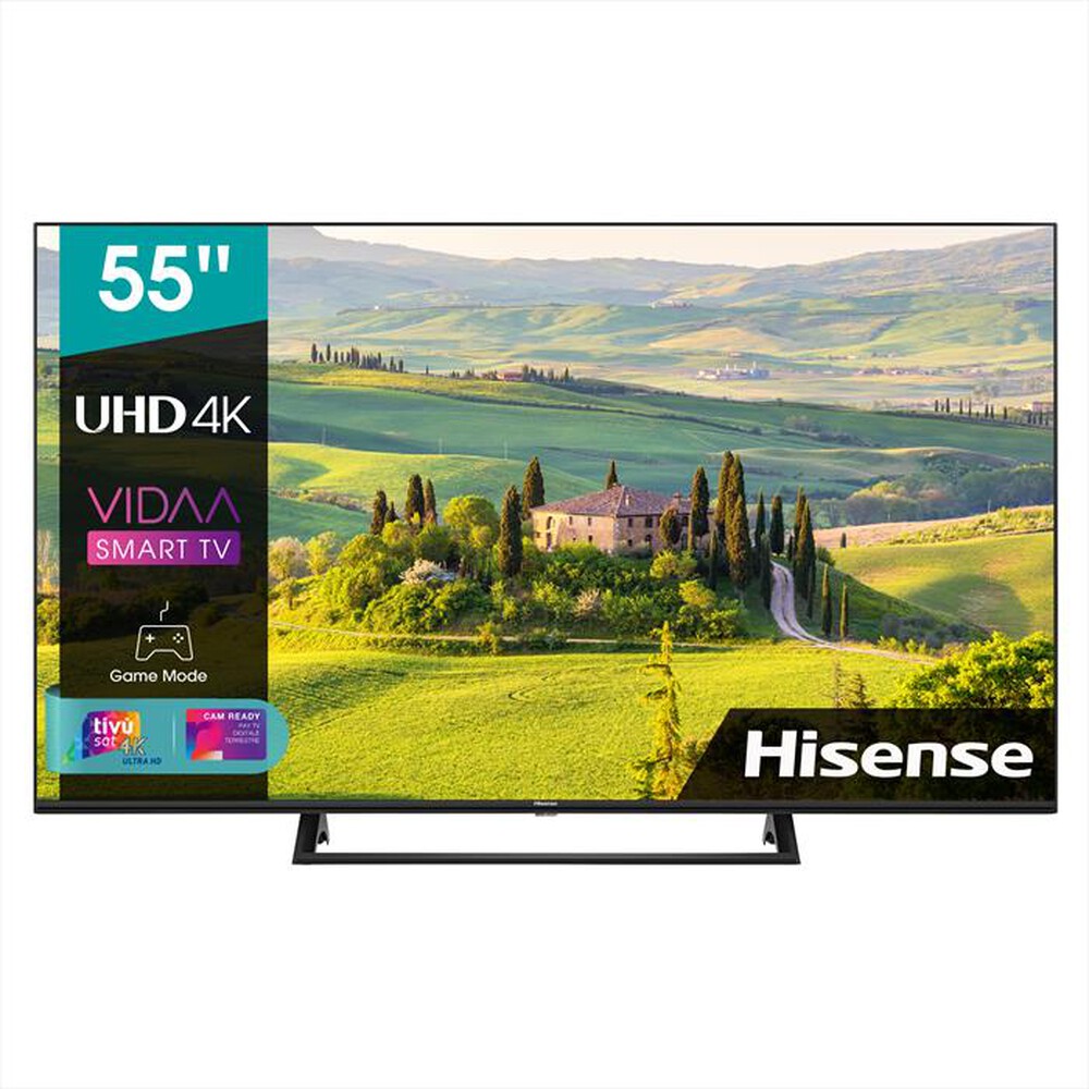 "HISENSE - Smart Tv UHD 4K Base centrale 55\" 55A7340F-Black"