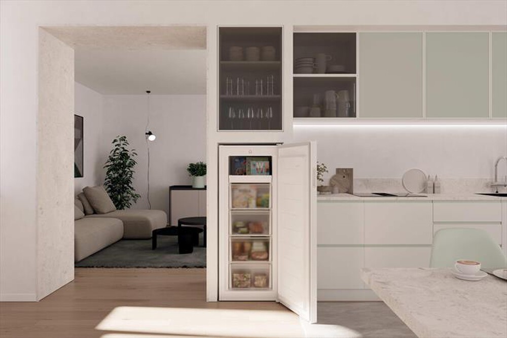 Immagine del prodotto CANDY - Congelatore verticale CNUQ2L513EW Classe E 169lt-Bianco