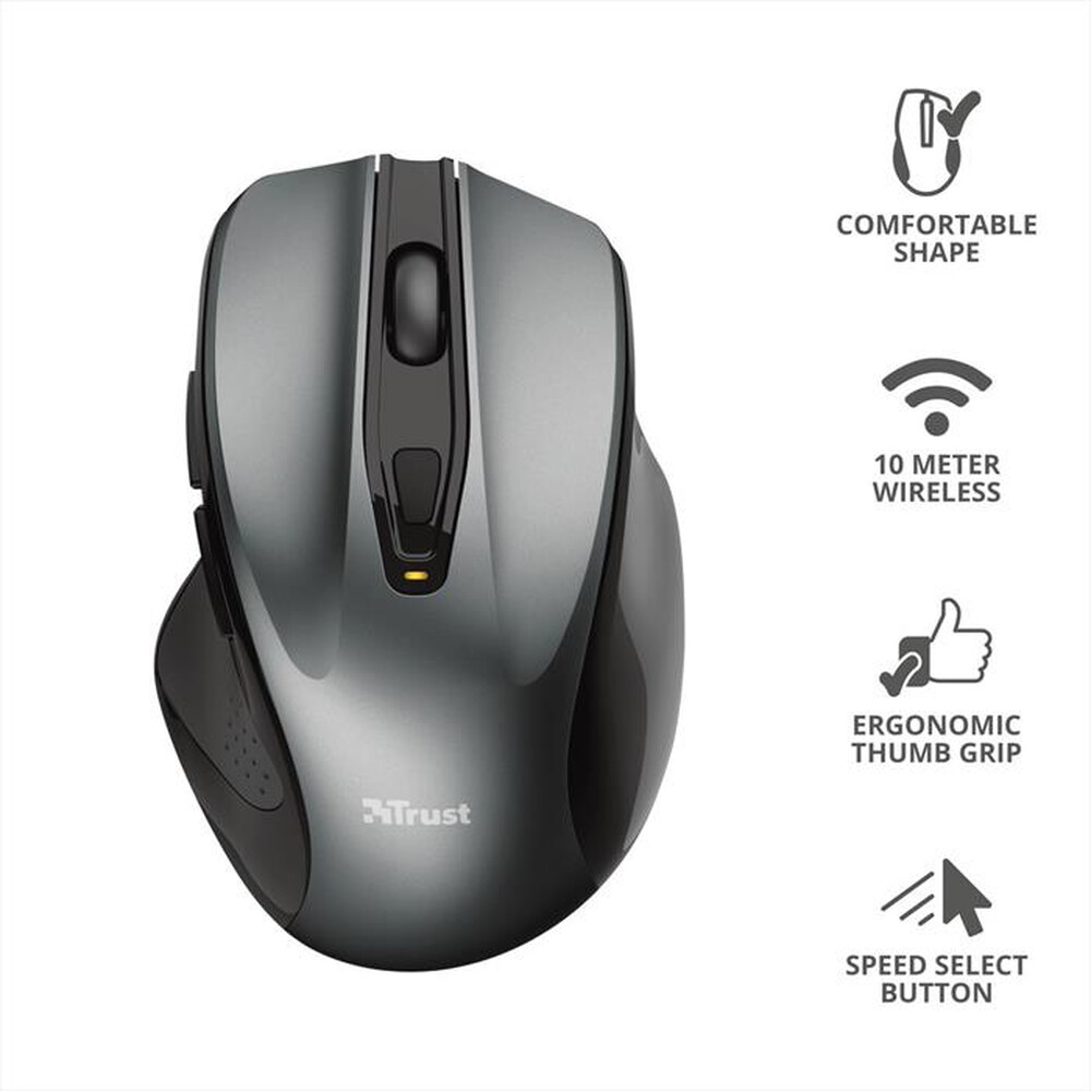 Immagine del prodotto TRUST - NITO WIRELESS MOUSE-Black