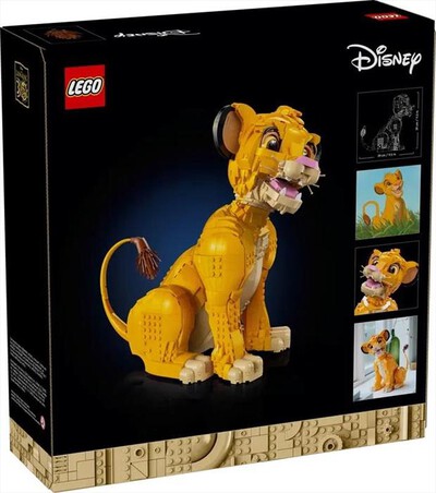 LEGO - GIOVANE SIMBA - 43247-Multicolore