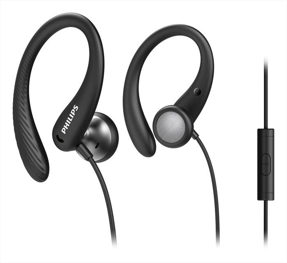 PHILIPS - TAA1105BK/00-Cuffie Sport con filo - Nero