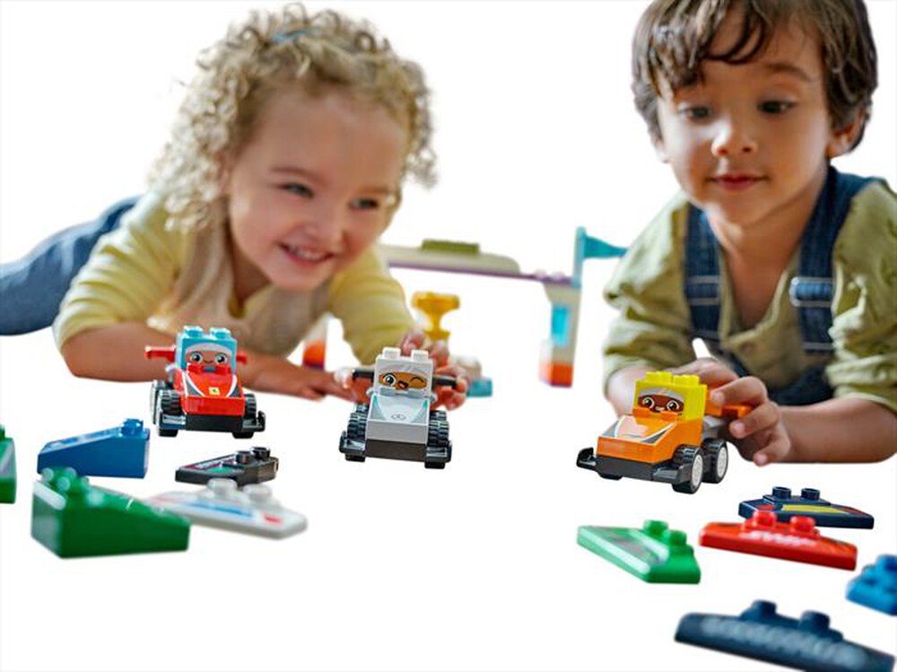 Immagine del prodotto LEGO - DUPLO Town Auto da corsa e piloti Team F1® 10445