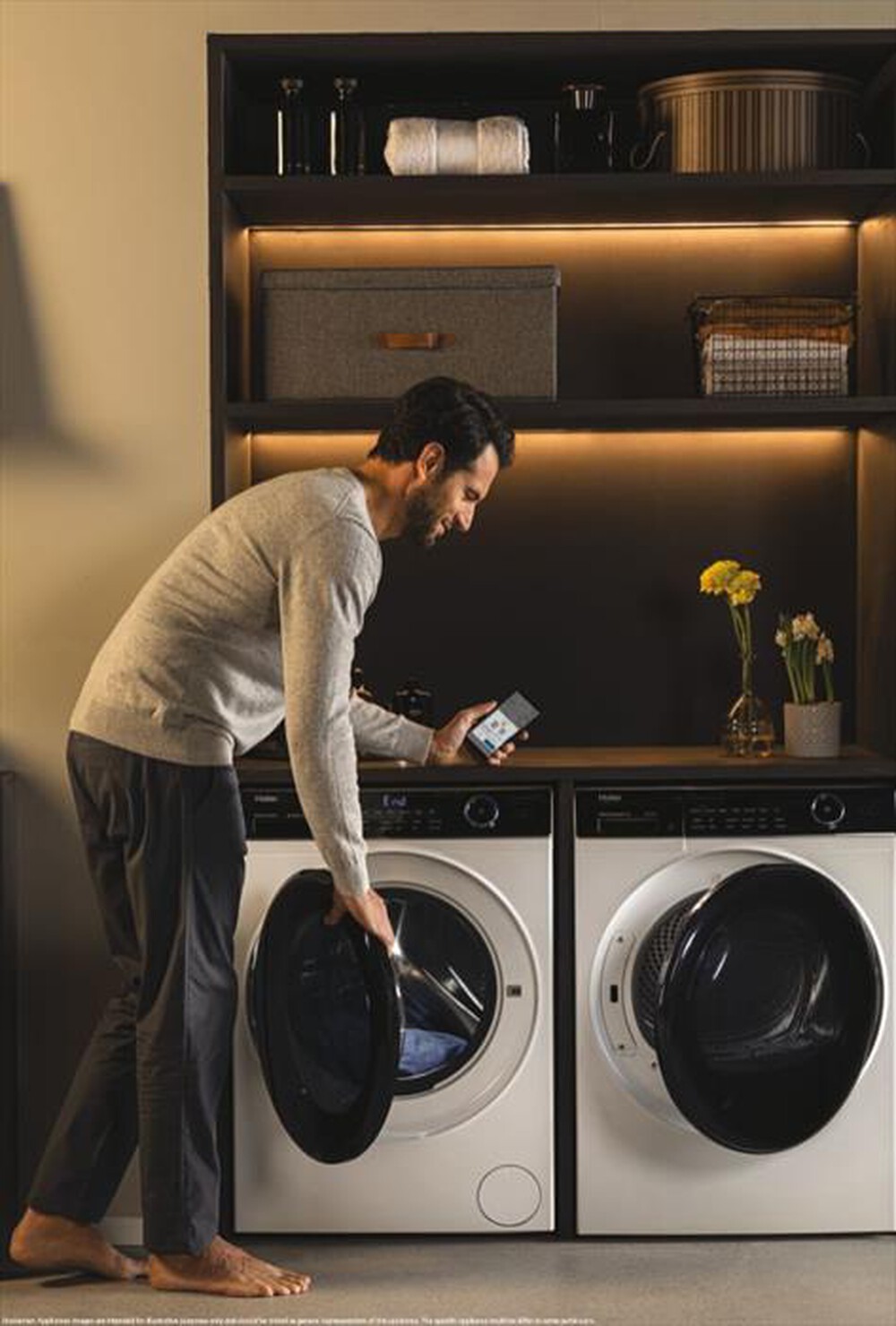 "HAIER - Asciugatrice HD90-A3959 9 Kg Classe A+++-Bianco"