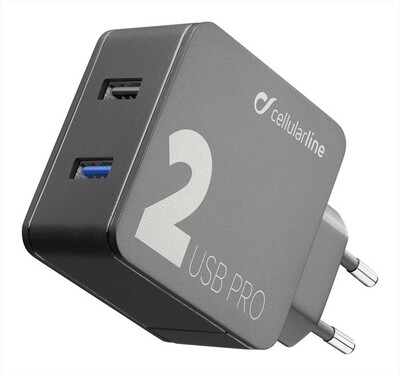 CELLULARLINE - ACHUSB2QC30WK-Nero