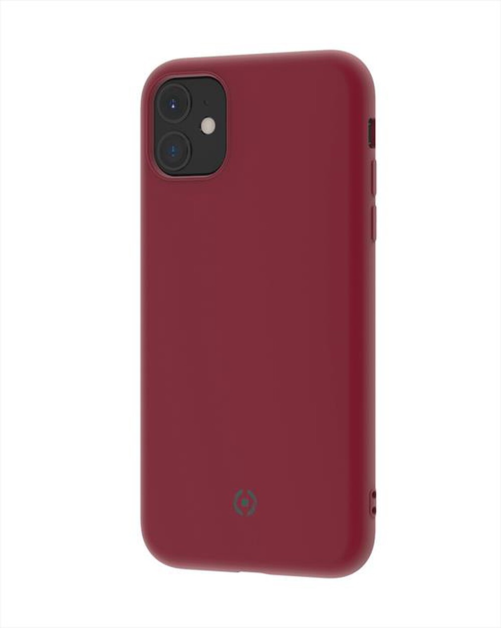 "CELLY - LEAF1001RD - LEAF IPHONE 11-Rosso/Silicone"