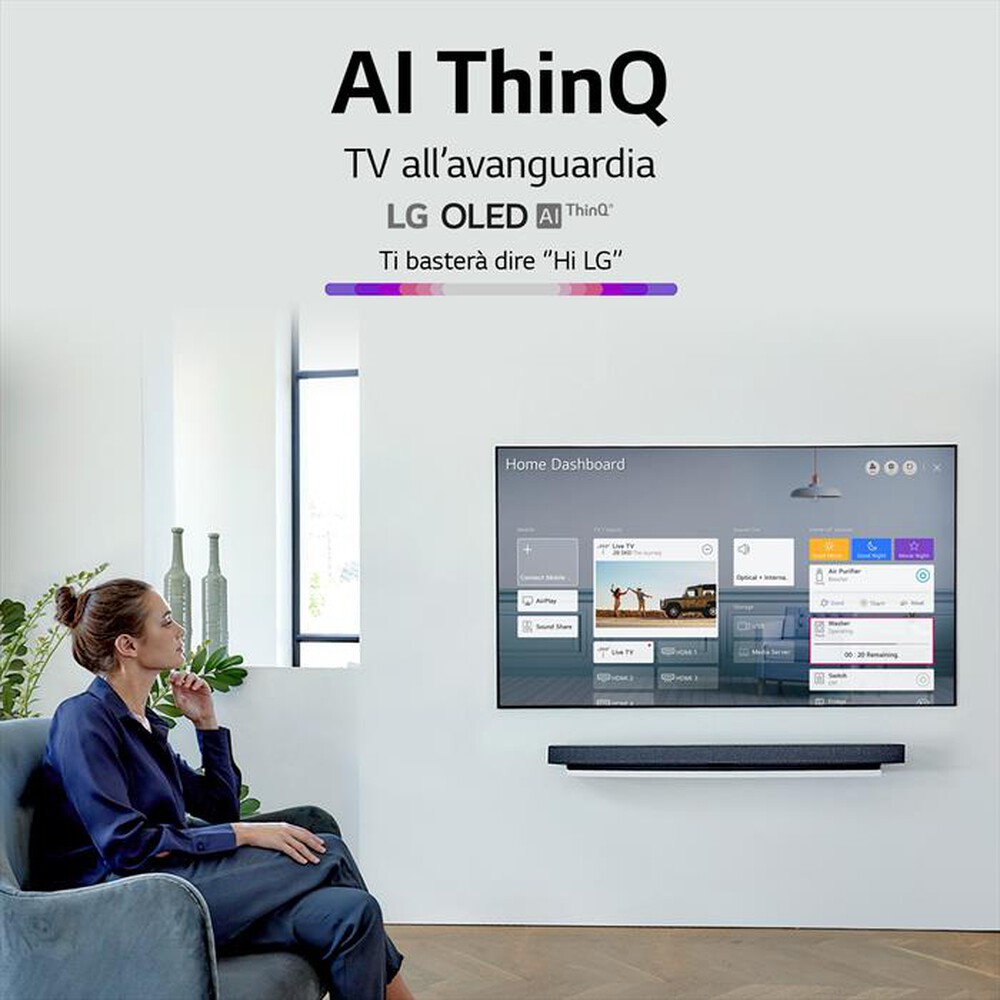 Immagine del prodotto LG - Smart TV OLED 4K 55" OLED55CX6LA