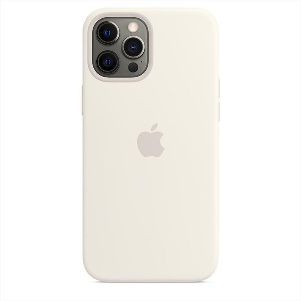 Immagine del prodotto APPLE - Custodia MagSafe in silicone per iPhone 12 Pro Max-Bianco