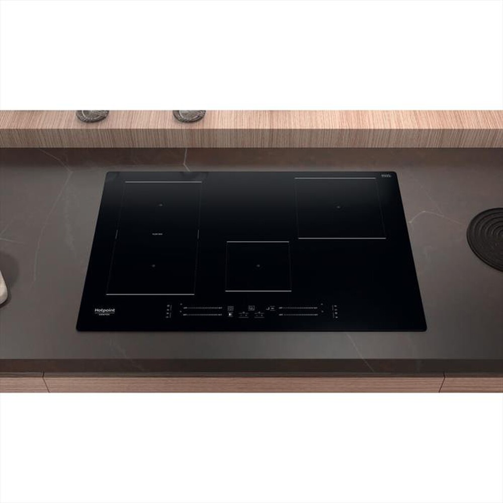 "HOTPOINT ARISTON - Piano induzione HS 1677C NE 77 cm-Nero"