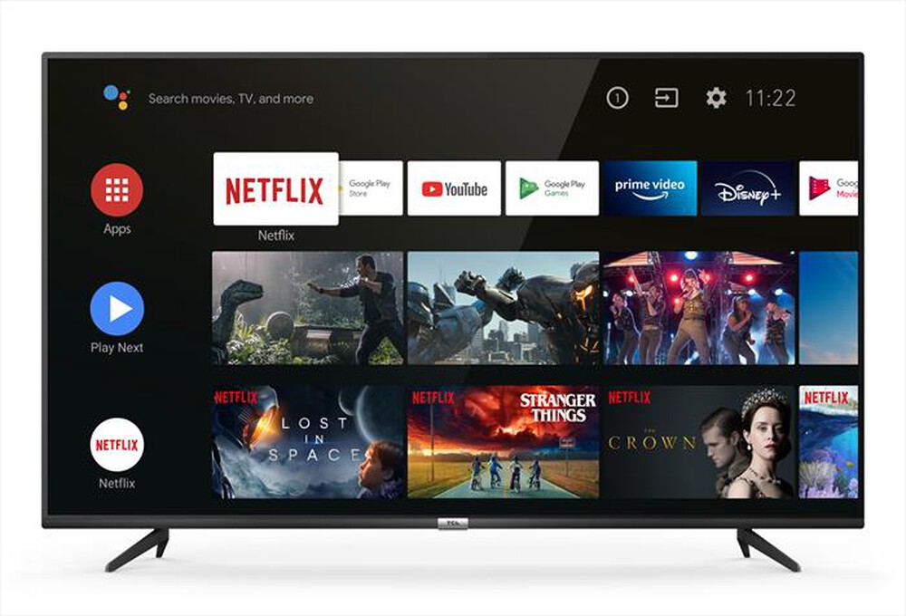 "TCL - Smart TV LED UHD 4K 43\" 43P615-Nero"