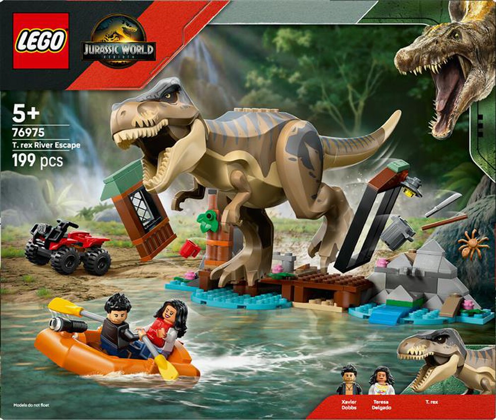Immagine del prodotto LEGO - JURASSIC WORLD Fuga sul fiume dal T. rex 76975