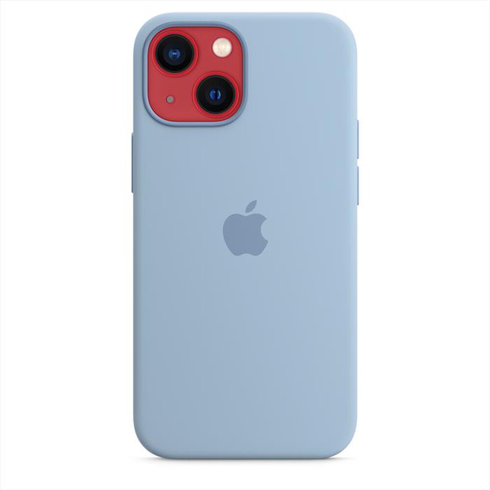 "APPLE - COVER PER IPHONE 13 MINI IN SILICONE CON MAGSAFE-Celeste Nebbia"