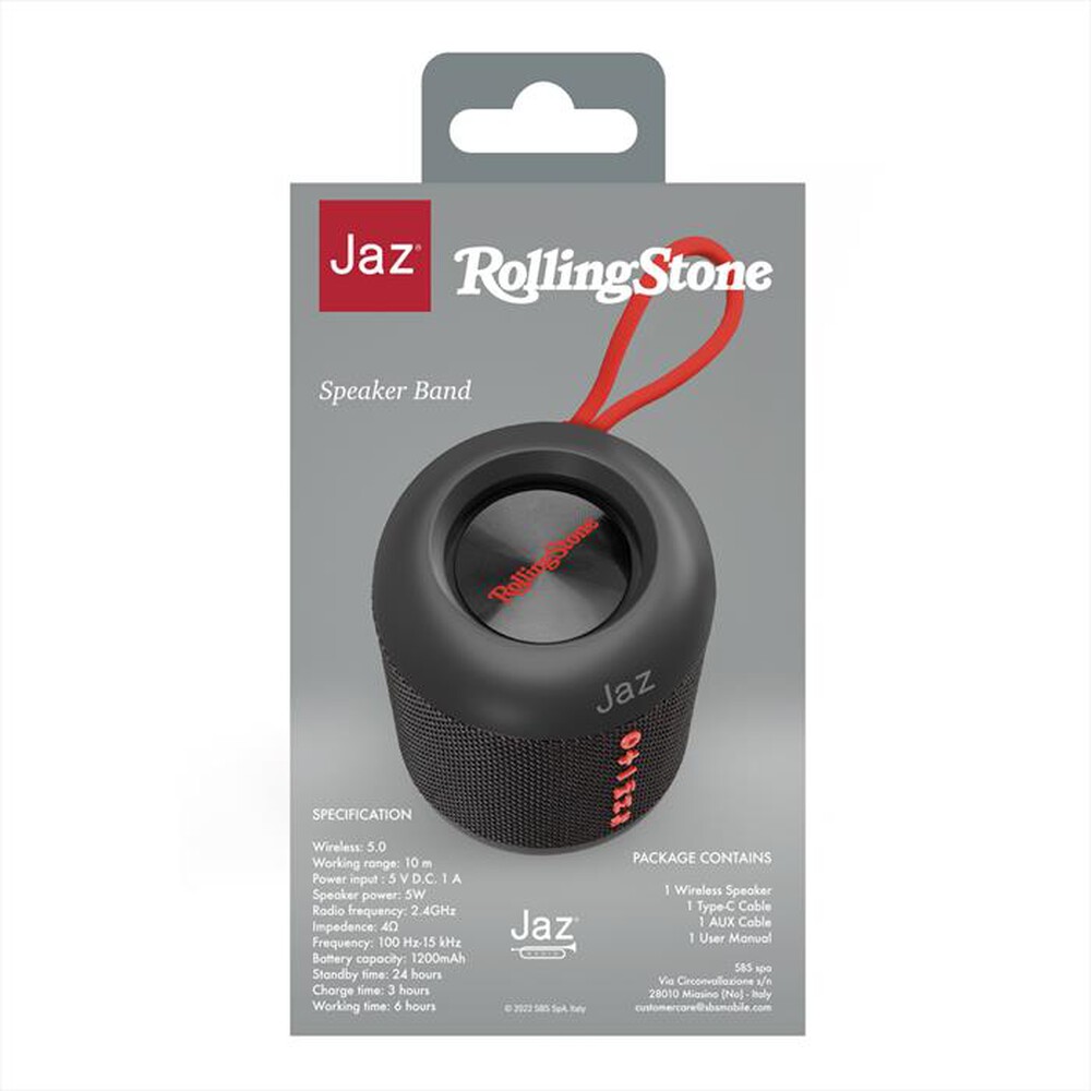 Immagine del prodotto SBS - Speaker TEJZRSSPEAK5WBTK-Nero