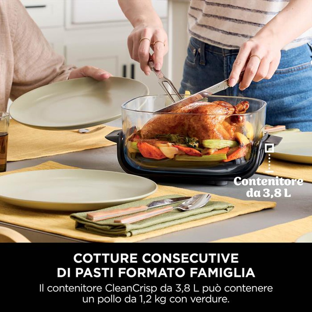 Immagine del prodotto NINJA - FRIGGITRICE AD ARIA IN VETRO PORTATILE CRISPI-Tortora