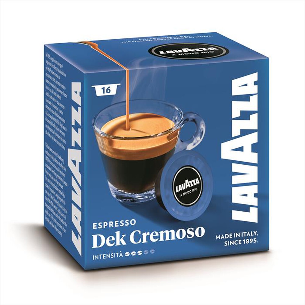 "LAVAZZA - Dek Cremoso A MODO MIO 16 Caps"