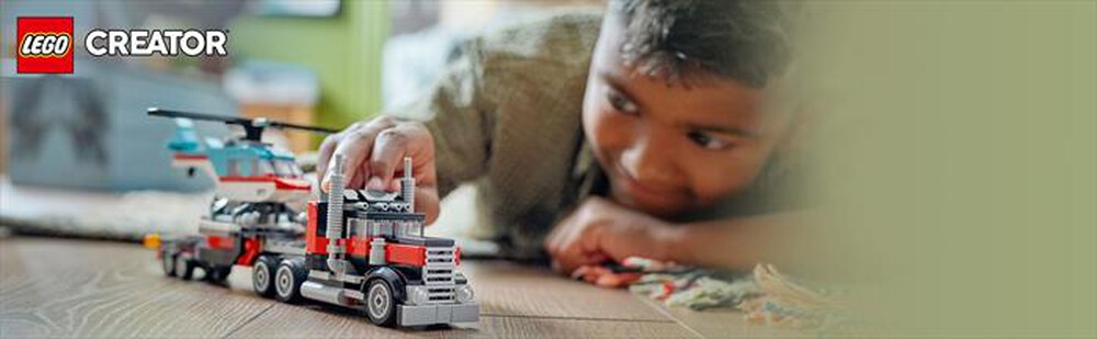 Immagine del prodotto LEGO - CREATOR Autocarro con elicottero 31146