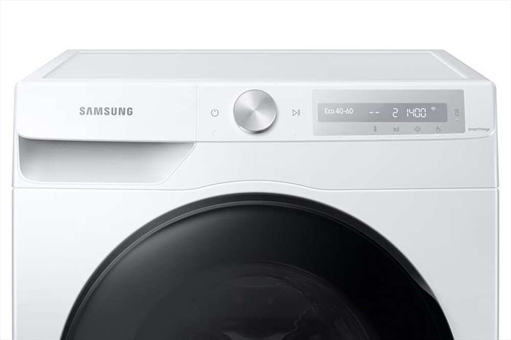 "SAMSUNG - Lavasciuga WD10T634DBH/S3 10,5/6 Kg Classe E-BIANCO CON OBLO' Shiny Black"