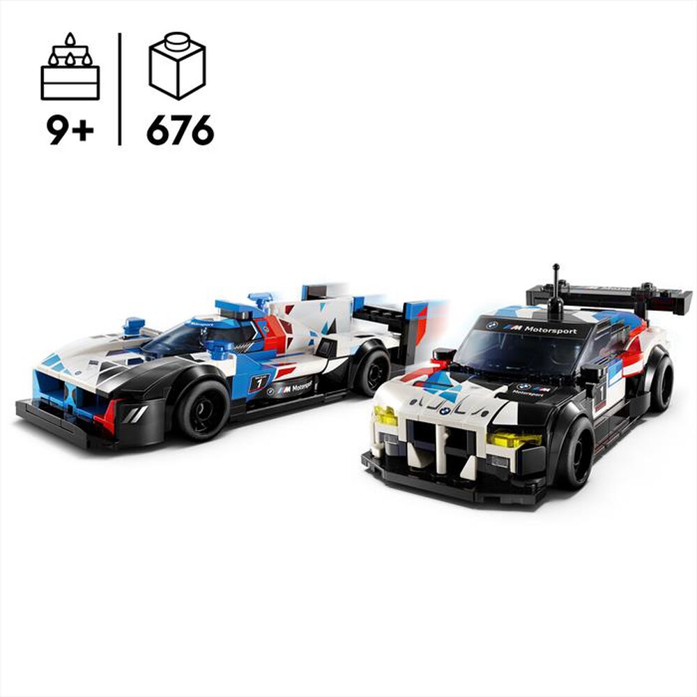 Immagine del prodotto LEGO - SPEED BMW M4 GT3 e BMW M Hybrid V8 76922