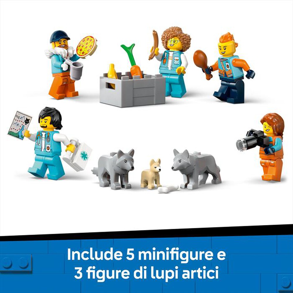 "LEGO - GRANDE CAMION ARTICO CON LABORATORIO-,"