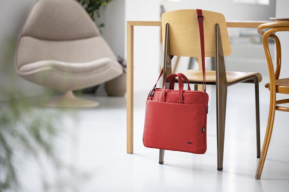 "TRUST - BOLOGNA LAPTOP BAG 16? ECO RED-Red"