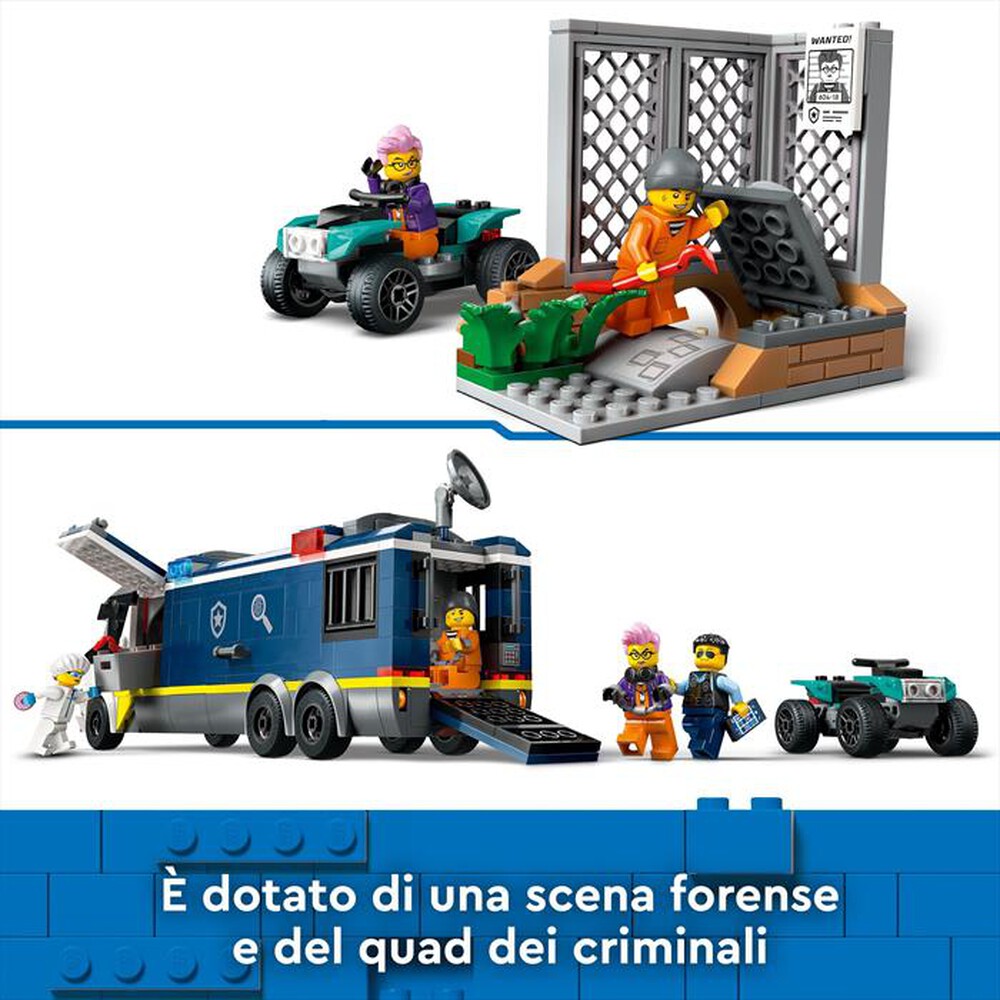 Immagine del prodotto LEGO - CITY POLICE Camion laboratorio della polizia 60418