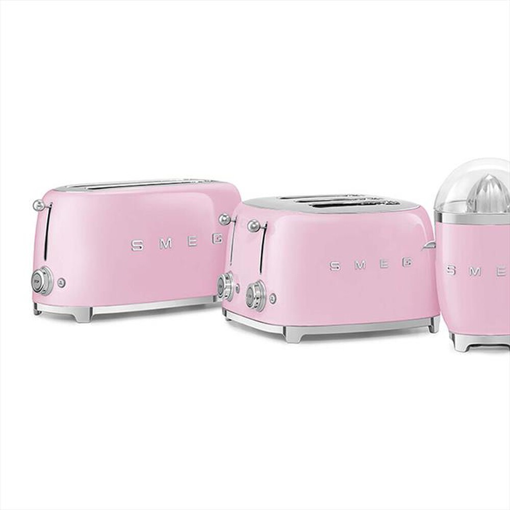 "SMEG - Tostapane 50's Style 2x4 fette – TSF02PKEU-rosa"