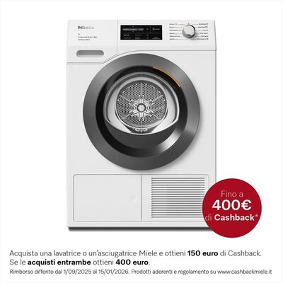 MIELE - Asciugatrice TCL690 WP 125 GALA EDITION 9 Kg-Bianco