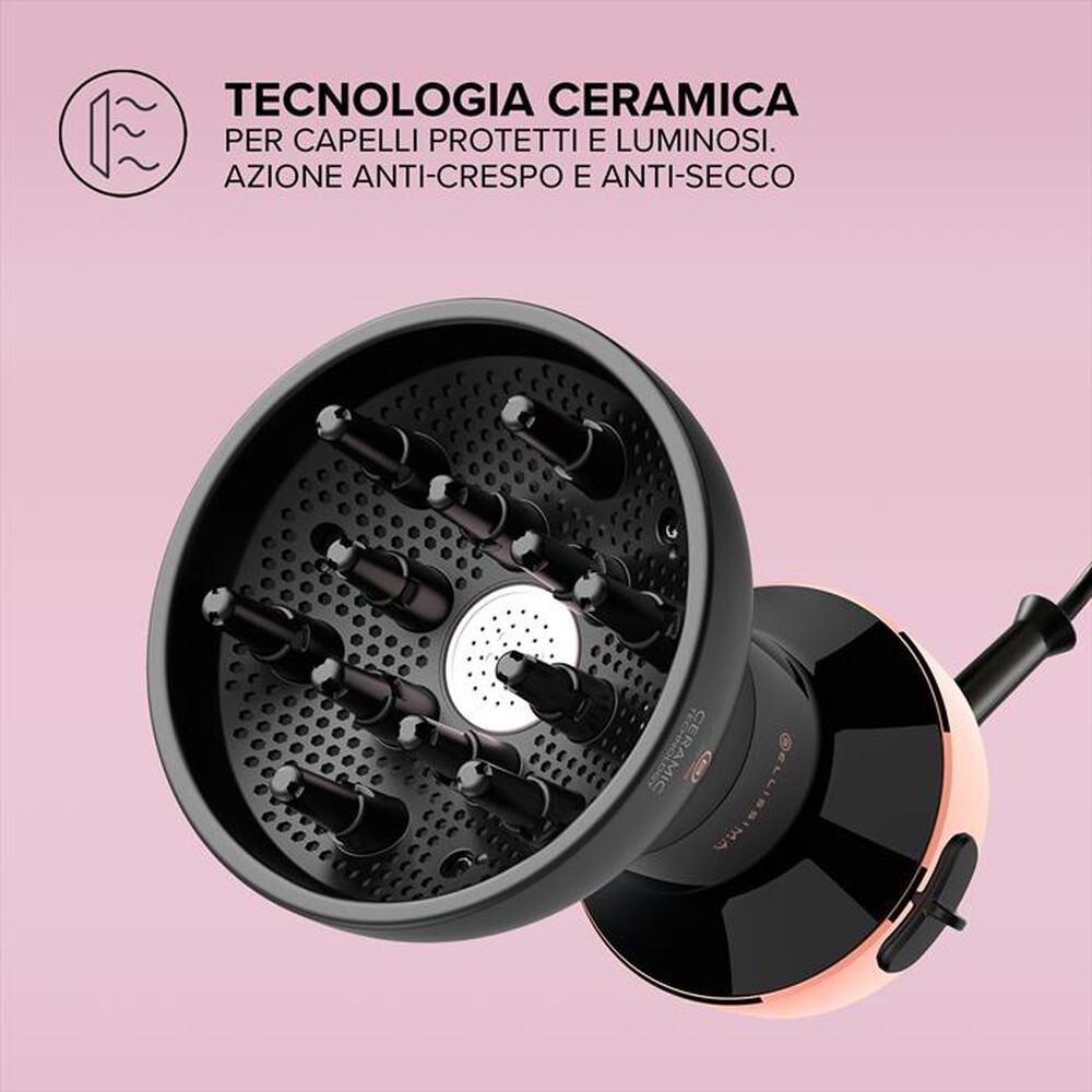 "BELLISSIMA IMETEC - DIFFUSORE AD ARIA CALDA DIFFON MYPRO DF1 3000-NERO E RAME"