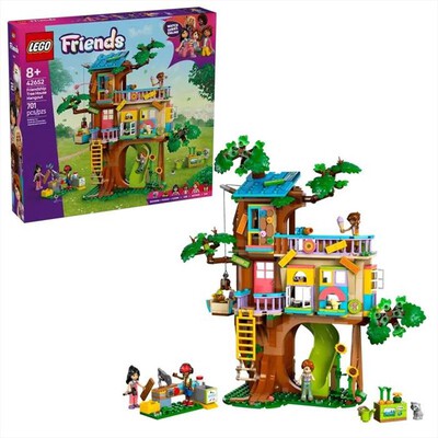 LEGO - FRIENDS Casa sull’albero dell’amicizia - 42652-Multicolore