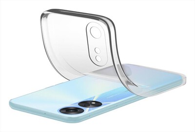 CELLULARLINE - Custodia back SOFTOPPOA785GT per Oppo A78 5G-Trasparente
