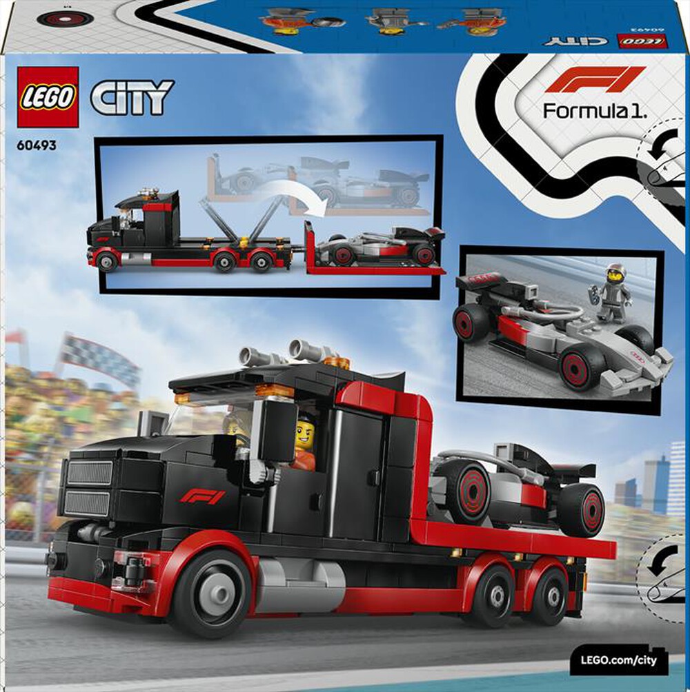 Immagine del prodotto LEGO - CITY Display Truck F1 con auto Audi F1 - 60493