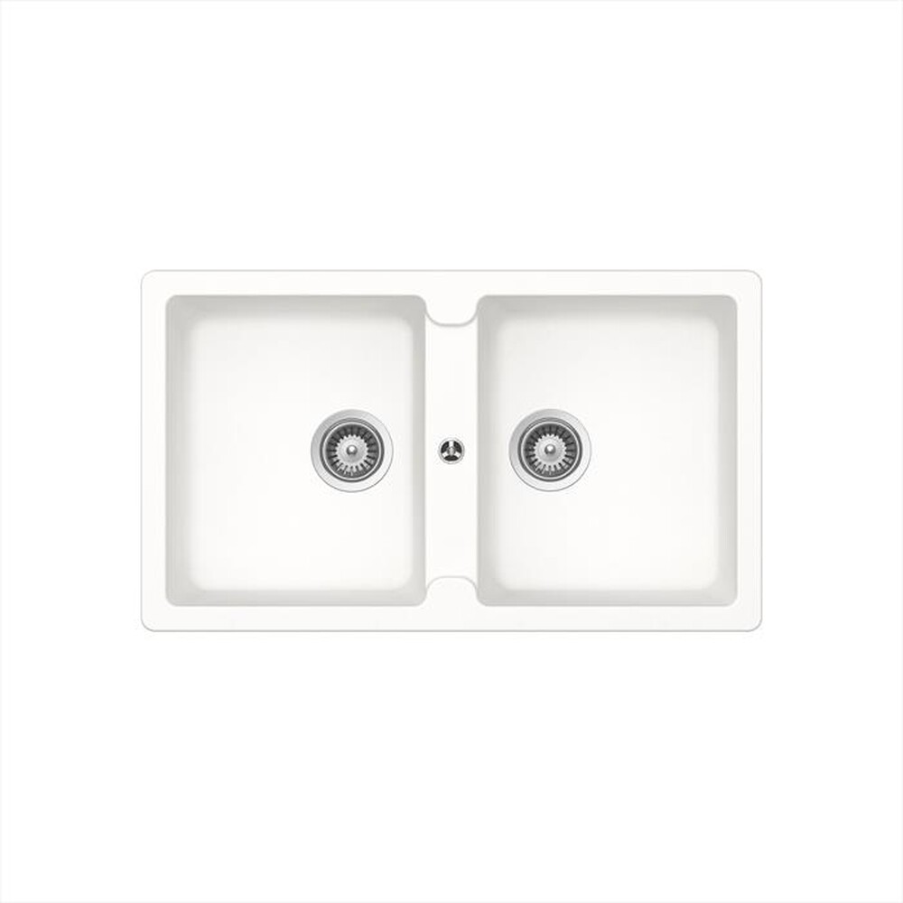 Immagine del prodotto GLEM GAS - Lavello 2 vasche GLU862WH-Bianco Opaco