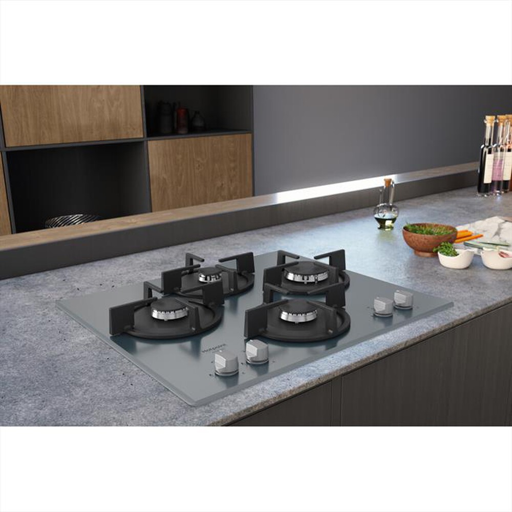 Immagine del prodotto HOTPOINT ARISTON - Piano cottura a gas HAGD 61S/SL 4 fuochi 59,6cm-Argento