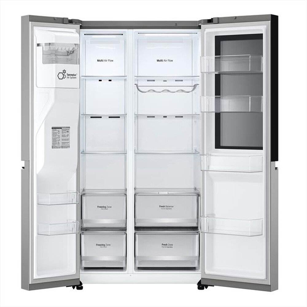 "LG - Frigorifero side by side GSGV80PYLD Classe D 635L-Silver"