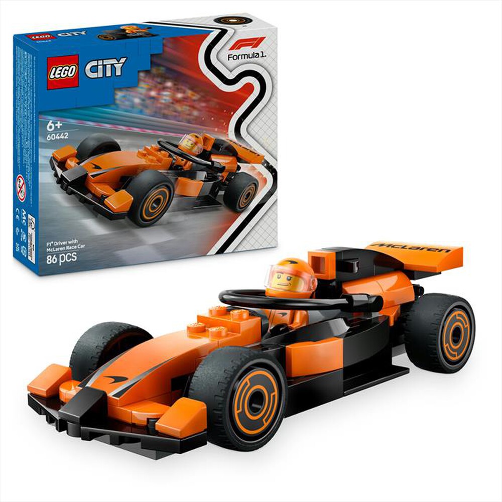 Immagine del prodotto LEGO - CITY FORMULA 1 Pilota e monoposto McLaren F1 60442